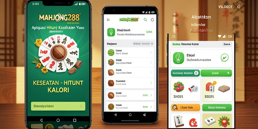 Antarmuka MAHJONG288 yang sederhana untuk menghitung kalori dengan cepat.