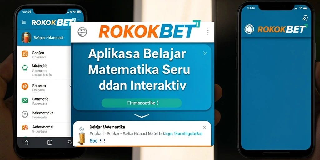 Antarmuka ROKOKBET yang menarik dan interaktif.